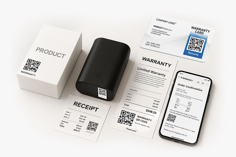 ลงทะเบียนรับประกันสินค้า